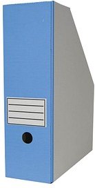Top-Print Archiv-Stehsammler weiß/blau, 10 St.