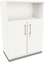 fm Regalschrank Oldenburg, 4260649685105 weiß 80,0 x 44,2 x 113,3 cm