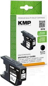 Thumbnail - KMP B59B schwarz Druckerpatrone kompatibel zu brother LC-1240BK