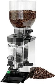 Thumbnail - Bartscher Space II elektronische Kaffeemühle schwarz 352 W