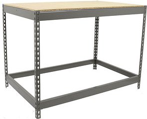 Simonrack Werkbank SIMONWORK BASIC 1 grau 120,0 x 90,0 x 90,0 cm