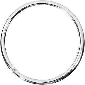 WEDO Schlüsselring silber, 100 St.