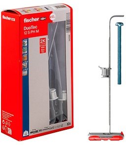 fischer DuoTec 12 S PH M 2K 542591 Dübel mit Schrauben Ø 12 mm x 46 mm, 10 St.