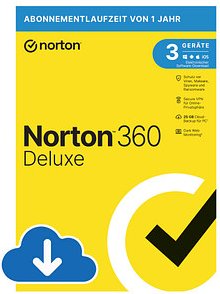 Norton 360 Deluxe Sicherheitssoftware Vollversion (Download-Link)