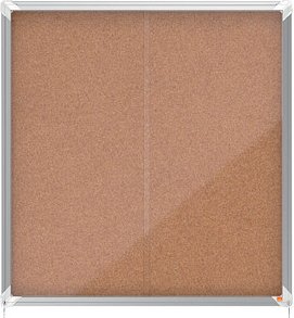 Thumbnail - nobo Schaukasten silber 12x DIN A4 92,5 x 6,3 x 97,0 cm, 1 St.