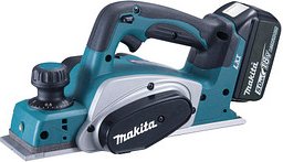 makita DKP180RTJ Akku-Hobel 18,0 V, mit 2 Akkus
