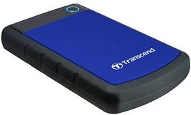 Transcend StoreJet 25H3 1 TB externe HDD-Festplatte blau, schwarz
