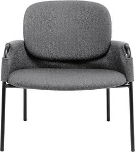 Thumbnail - meet powered by PAPERFLOW Sessel CLOTH anthrazit schwarz Stoff, 1 St.