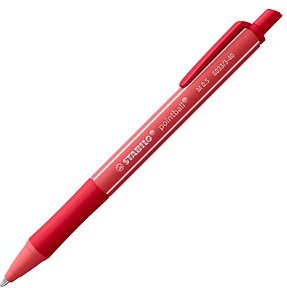 STABILO Kugelschreiber pointball rostrot, Schreibfarbe: blau, 1 St.