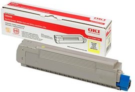 Thumbnail - OKI 43487709 gelb Toner