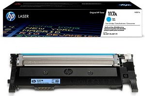 HP 117A (W2071A) cyan Tonerkartusche