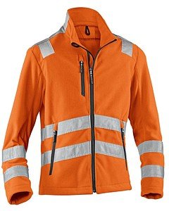 Thumbnail - KÜBLER® unisex Warnjacke REFLECTIQ orange Größe 4XL