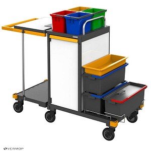 Thumbnail - VERMOP Reinigungswagen Equipe Base Plus II