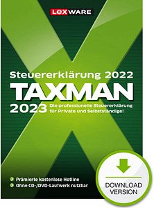 Thumbnail - LEXWARE TAXMAN 2023 (für das Steuerjahr 2022) Software Vollversion (Download-Link)