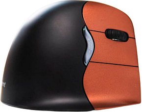 BAKKER ELKHUIZEN Evoluent4 Small Wireless Maus ergonomisch kabellos kupfer, schwarz