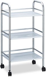 Thumbnail - relaxdays Etagenwagen silber 40,5 x 31,0 x 75,0 cm