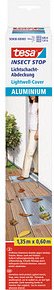 tesa Lichtschachtgitter Insect Stop Aluminium 0,60 x 1,35 m