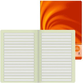 BRUNNEN Schulheft Vivendi Lineatur 2 liniert DIN A4 ohne Rand, 32 Blatt