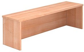 HAMMERBACHER Thekenaufsatz gerade, nussbaum 115,0 x 32,0 x 35,0 cm