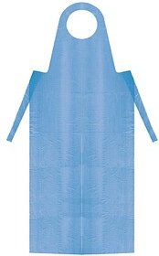 Meditrade® unisex Überwurfschürze blau Einheitsgröße 50 St.