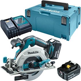 makita DHS680RTJ Akku-Handkreissäge-Set 18,0 V, mit 2 Akkus
