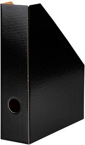 herlitz Stehsammler Color 100552127 schwarz Karton, DIN A4, 1 St.