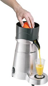 Thumbnail - Bartscher Joy Zitruspresse elektrisch silber, schwarz 180 W