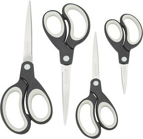 RAPESCO® Scheren-Set Soft Grip, 4 St.