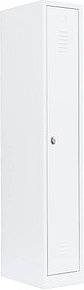 LÜLLMANN Spind signalweiß 510117, 1 Schließfach 31,5 x 50,0 x 180,0 cm