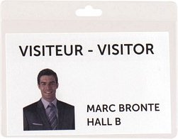 Thumbnail - 10 tarifold Namensschilder 9,0 x 6,0 cm