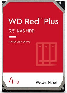 Western Digital Red Plus 4 TB interne HDD-NAS-Festplatte