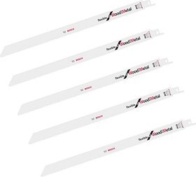 Thumbnail - BOSCH S 1222 VF Flexible for Wood and Metal Säbelsägeblätter, 5 St.