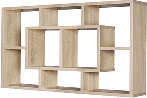 Thumbnail - WOHNLING Wandregal sonomaeiche 85,0 x 16,0 x 48,0 cm, 1 St.