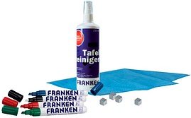 FRANKEN Glas-Magnettafel Zubehör-Set 10 Teile