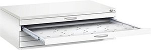 Thumbnail - CP 7200 Planschrank verkehrsweiß 5 Schubladen 135,0 x 96,0 x 42,0 cm, 1 St.