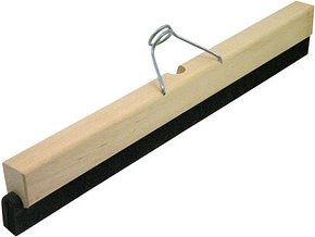 Hommel Hercules Wasserschieber schwarz Holz 80,0 cm breit