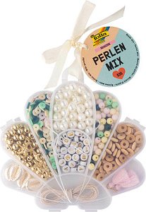 folia Perlen-Set Seaside mehrfarbig