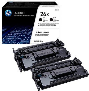 HP 26X (CF226XD) schwarz Tonerkartuschen, 2er-Set