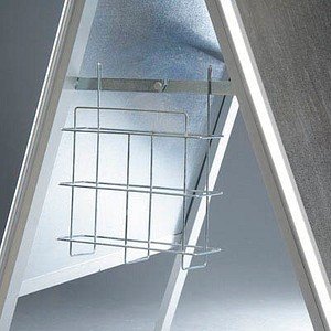 Thumbnail - FRANKEN Prospektkorb für Plakatständer 22,0 x 6,5 x 30,0 cm