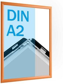 Thumbnail - SPRINTIS Klapprahmen orange 42,0 x 59,4 cm, 1 St.