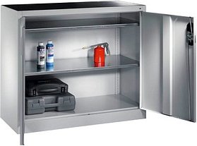 CP Metallschrank 8830-000 S10202 lichtgrau 1 Fachboden 120,0 x 40,0 x 100,0 cm, aufgebaut, 1 St.