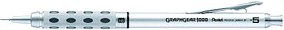 Pentel Graphgear 1000 PG101 Druckbleistift silber HB 0,5 mm, 1 St.