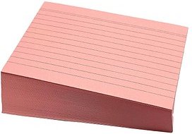 Karteikarten DIN A5 rosa liniert, 100 St.