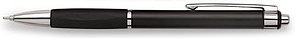 Thumbnail - UNOMAX® Kugelschreiber Quartz Classic schwarz, Schreibfarbe: blau, 1 St.