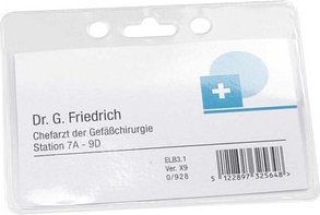 EICHNER Ausweishüllen transparent EC-Karte, 200 St.