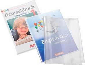 Thumbnail - HERMA Buchumschlag Workbook transparent DIN A4