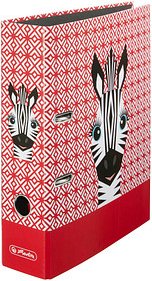 Thumbnail - herlitz maX.file Cute Animals Motivordner Zebra 8,0 cm DIN A4, 1 St.