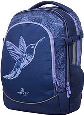 Walker Schulrucksack Fame 2.0 Kolibri Kunstfaser lila