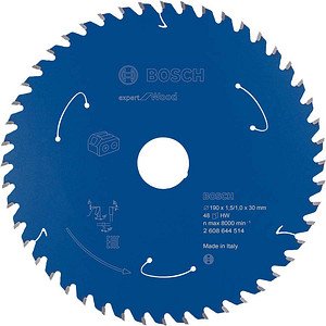 Thumbnail - BOSCH EXPERT for Wood Kreissägeblatt 190,0 mm, 48 Zähne, 1 St.