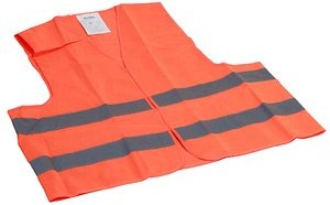 LEINA-WERKE unisex Warnweste orange Einheitsgröße